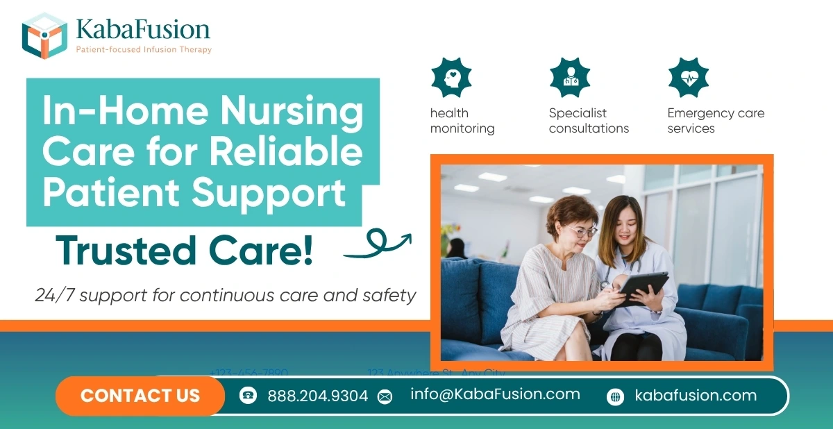Home nursing services nurse assisting patient recovery at home