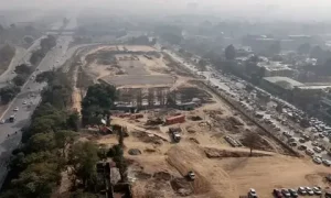 Islamabad High Court building with trees in foreground representing CDA environmental violation case over tree felling in Islamabad 2026