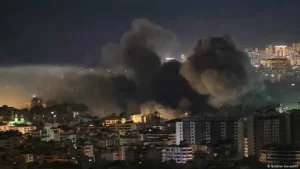 Iran war 2026 explosions at Iran military site as Israel launches missile strike, Strait of Hormuz closed to shipping