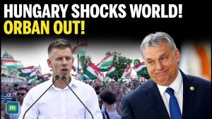 Viktor Orbán concedes defeat at Fidesz campaign headquarters in Budapest during Hungary Elections 2026 as Péter Magyar wins historic landslide
