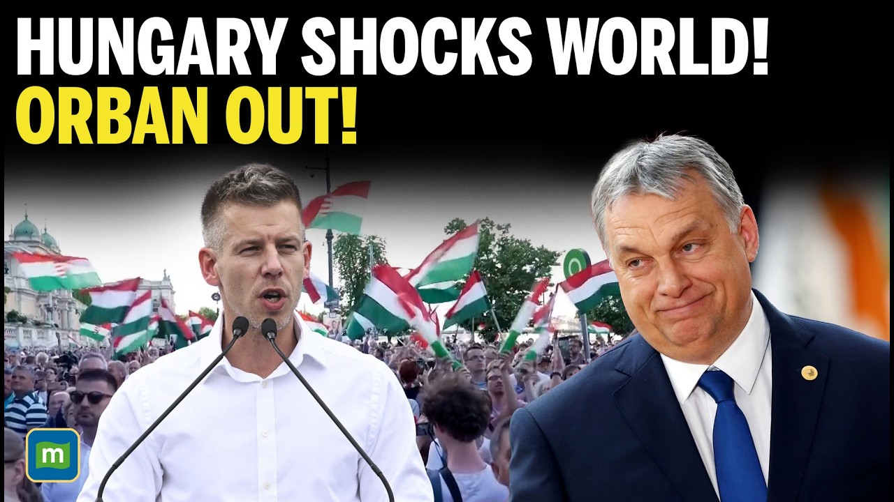 Viktor Orbán concedes defeat at Fidesz campaign headquarters in Budapest during Hungary Elections 2026 as Péter Magyar wins historic landslide