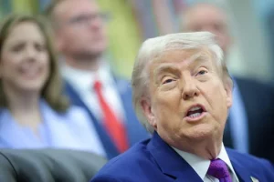 Trump and Iran flags with ceasefire agreement document and Strait of Hormuz map in background Iran ceasefire 2026