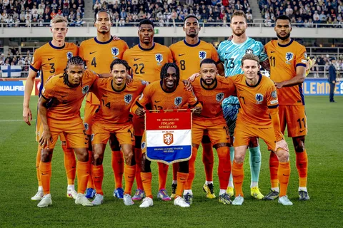 Netherlands national football team players preparing for FIFA World Cup 2026 matches