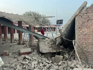 Security forces on alert after drone attack in Bannu Khyber Pakhtunkhwa Pakistan 2026