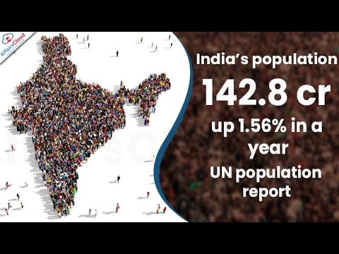 Crowded street in India showing rapid population growth and demographic changes in 2026