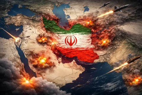 US and Iranian military tensions escalate in the Gulf region during the Iran War 2026 as warships, aircraft, and missile systems remain on high alert.