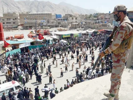 Security personnel on patrol in Quetta amid the latest Balochistan security developments and regional updates.