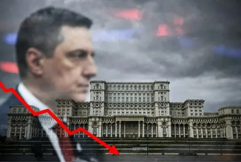 Romanian government buildings in Bucharest as political leaders negotiate a coalition government amid the Romania political crisis 2026.