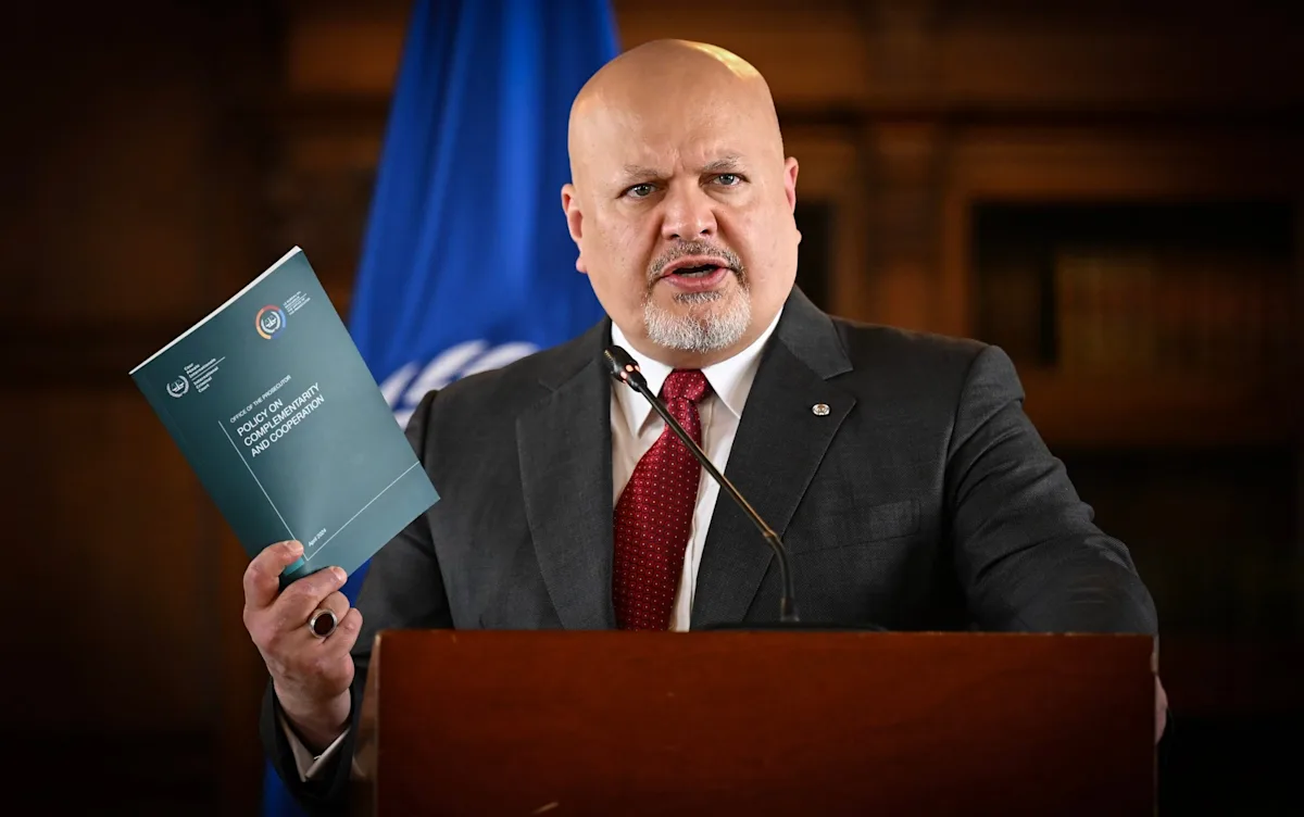 ICC member states vote on the future of Prosecutor Karim Khan at the International Criminal Court.