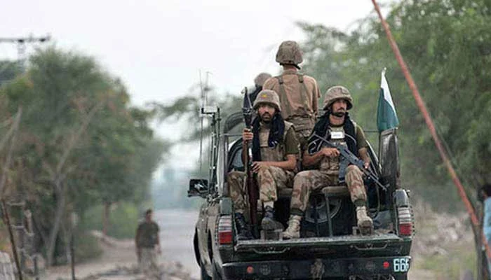 ISPR press release on a security operation in Balochistan where 10 terrorists were killed and two female suicide bombers were detained.