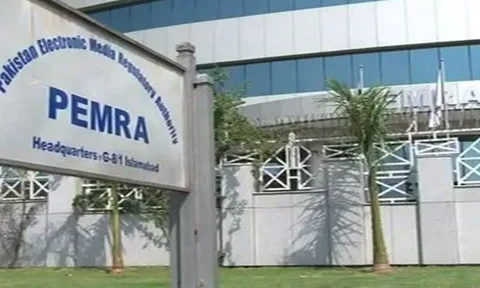 Pakistan Electronic Media Regulatory Authority headquarters after seeking CII guidance on Geo News suspension
