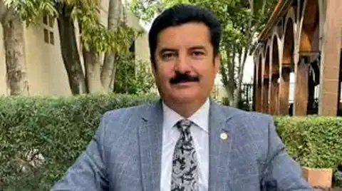 Faisal Karim Kundi, Current Governor of KPK 2026, addressing media at Governor House Peshawar