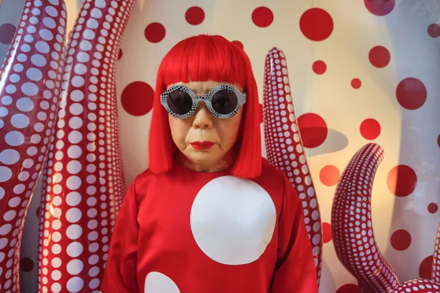 Yayoi Kusama Japanese avant-garde artist known for polka dots