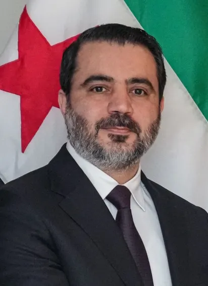 Asaad al-Shaibani, Syria's Foreign Minister, pictured during an official diplomatic engagement