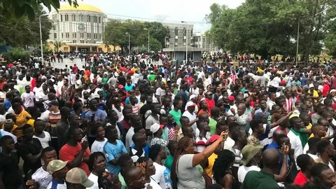 Young people in Monrovia affected by Liberia's growing kush drug crisis.
