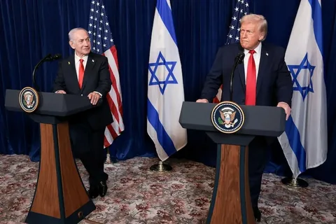 Israeli Prime Minister Netanyahu speaking about Trump’s Gaza plan and Hamas disarmament