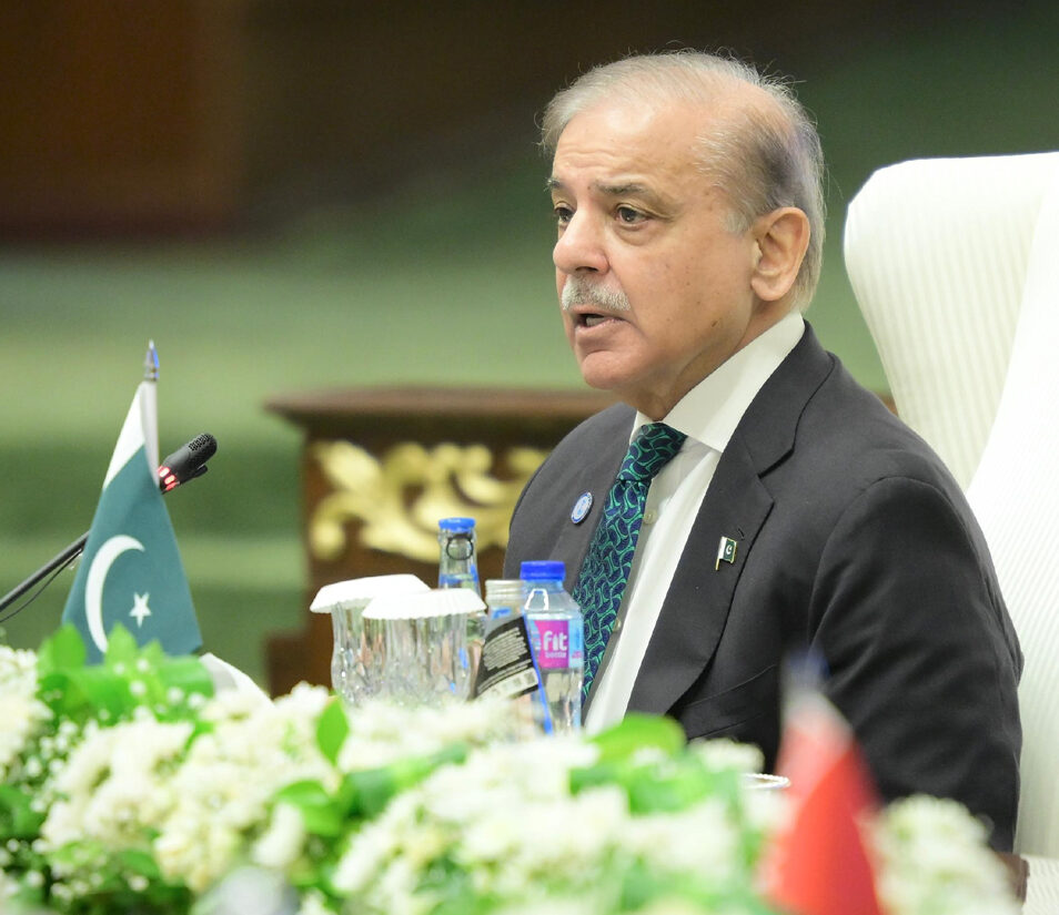 PM Shehbaz Sharif chairing a review meeting on Pakistan exports and global standards in Islamabad