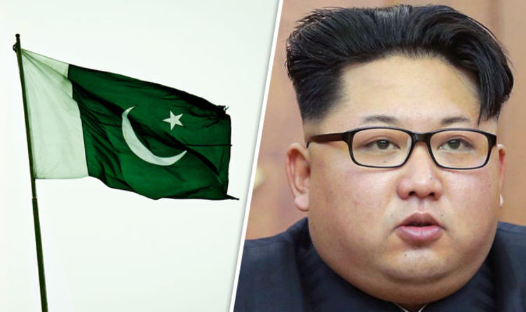 Pakistan and North Korea flags together representing Pakistan North Korea relations and Islamabad Pyongyang diplomatic ties