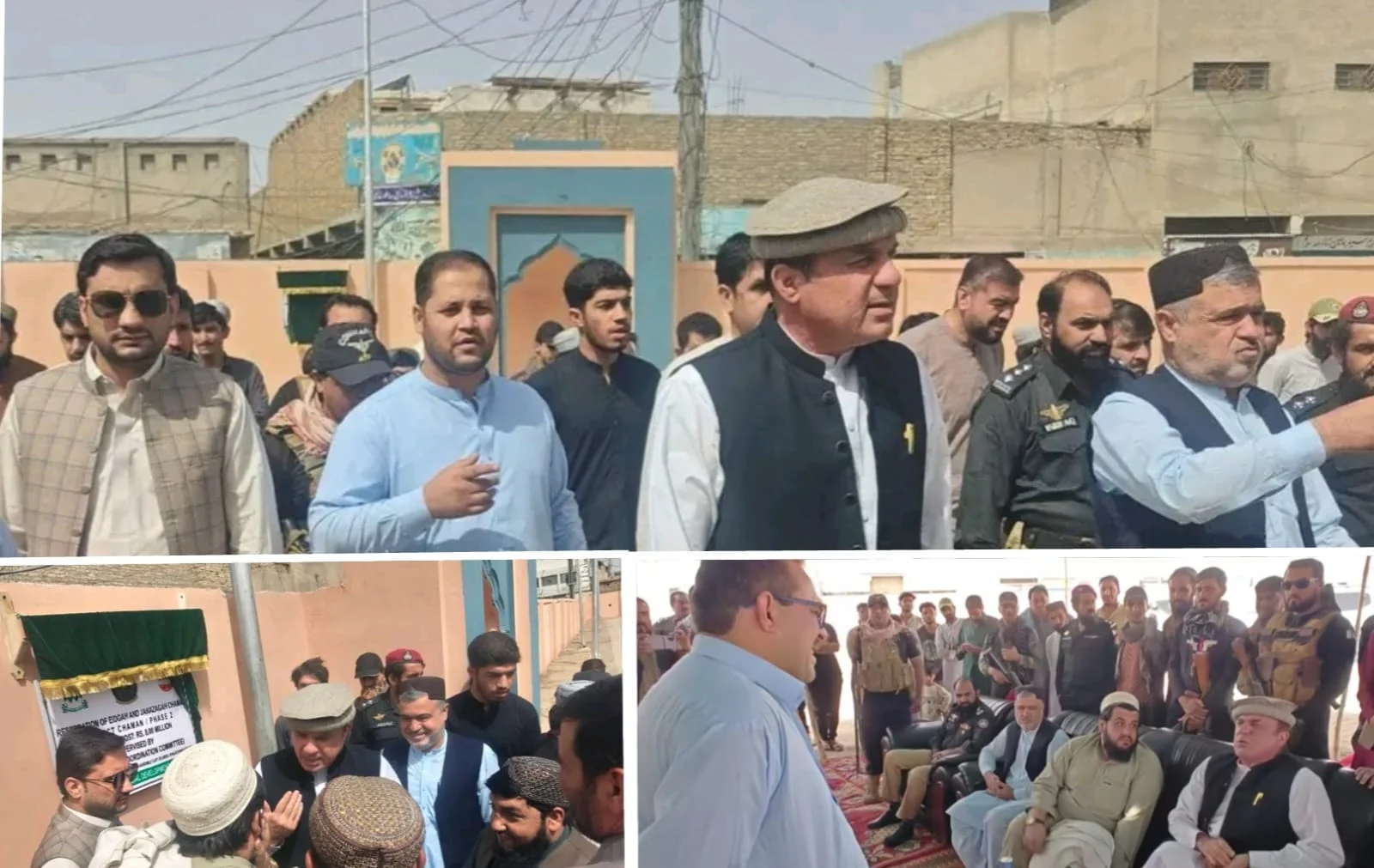 Balochistan Assembly Speaker inaugurates Markazi Eidgah Ground in Chaman