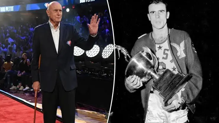 Bob Pettit NBA legend and St. Louis Hawks star