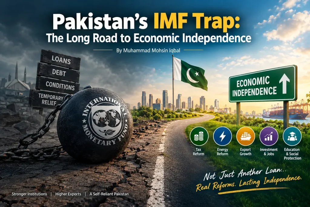 Pakistan’s economic dependence on IMF loans and the challenge of achieving economic independence