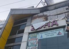 The Chef Café Attock Fire Brought Under Control by Rescue 1122