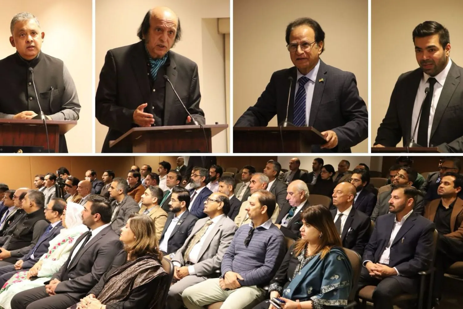 Kashmir Black Day commemoration at the Pakistan Embassy in Washington, D.C., highlighting Pakistan’s diplomatic support for Kashmiris’ right to self-determination.