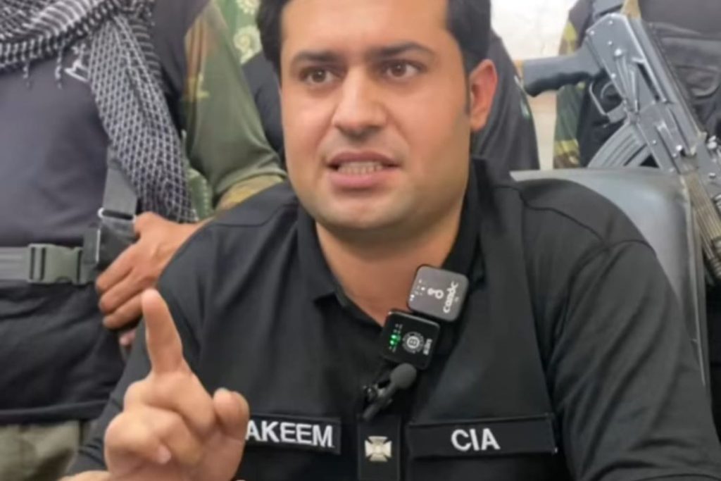 CIA Chaman In-Charge Abdul Hakeem Achakzai discusses police operations against criminals in Chaman