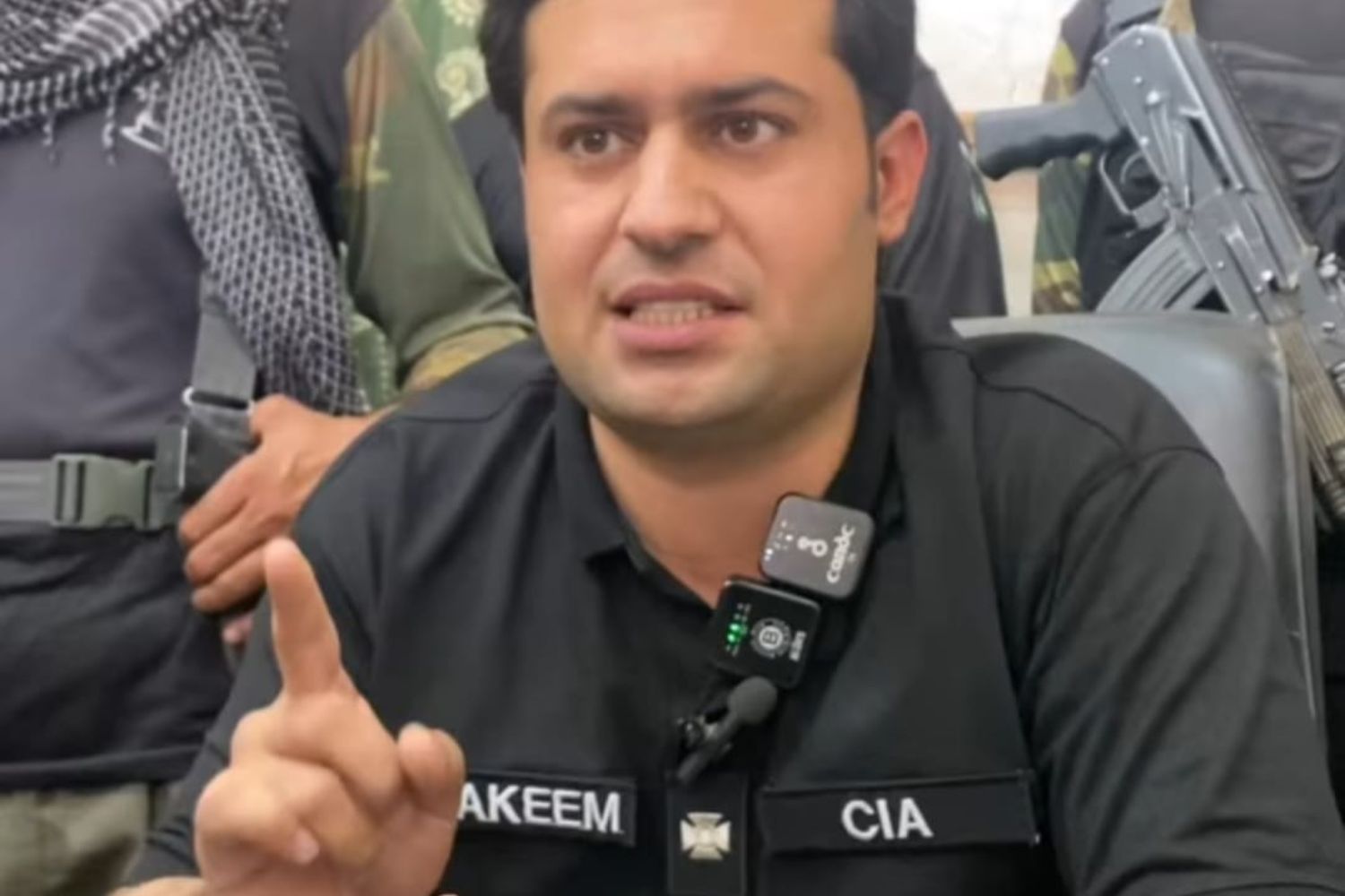 CIA Chaman In-Charge Abdul Hakeem Achakzai discusses police operations against criminals in Chaman