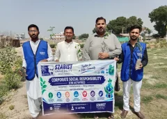 Green Sindh Foundation Plants 40 Trees in Larkana Plantation Campaign