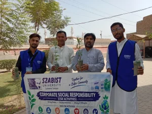 Green Sindh Foundation plantation campaign in Larkana