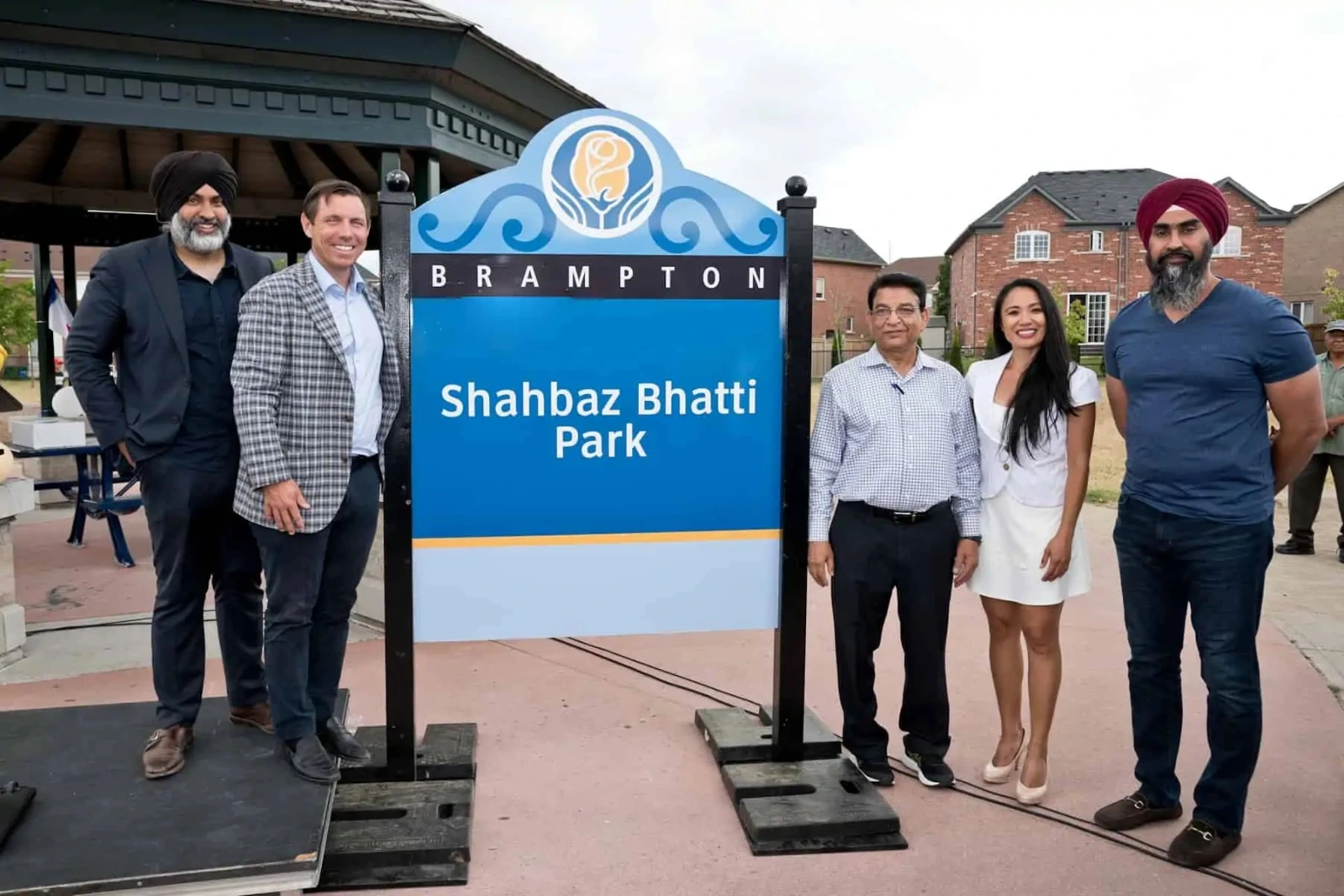Shahbaz Bhatti Park at 60 Davenfield Circle in Brampton, named in honour of Pakistan’s former minorities minister
