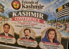 Friends of Kashmir Conference at Lasbela Restaurant, Sugar Land, Texas