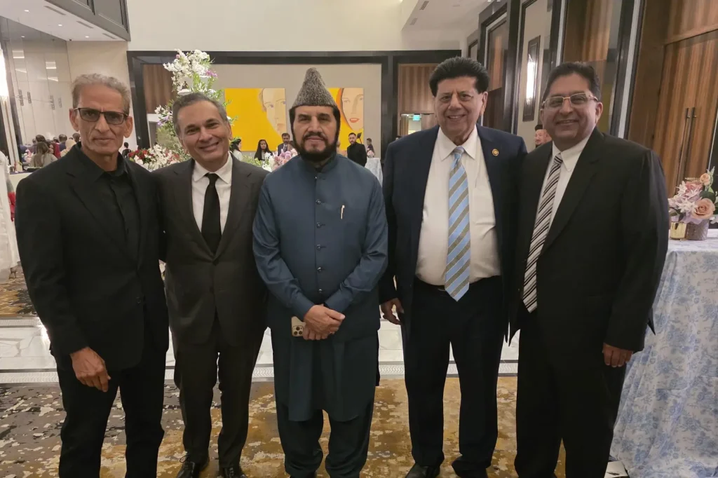 Qari Sadaqat Hussain attended Tanweer Ahmed sons wedding