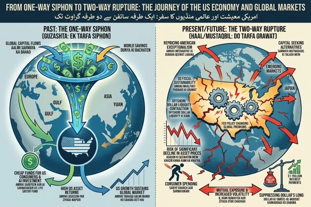 US financial markets, dollar currency and global investment trends