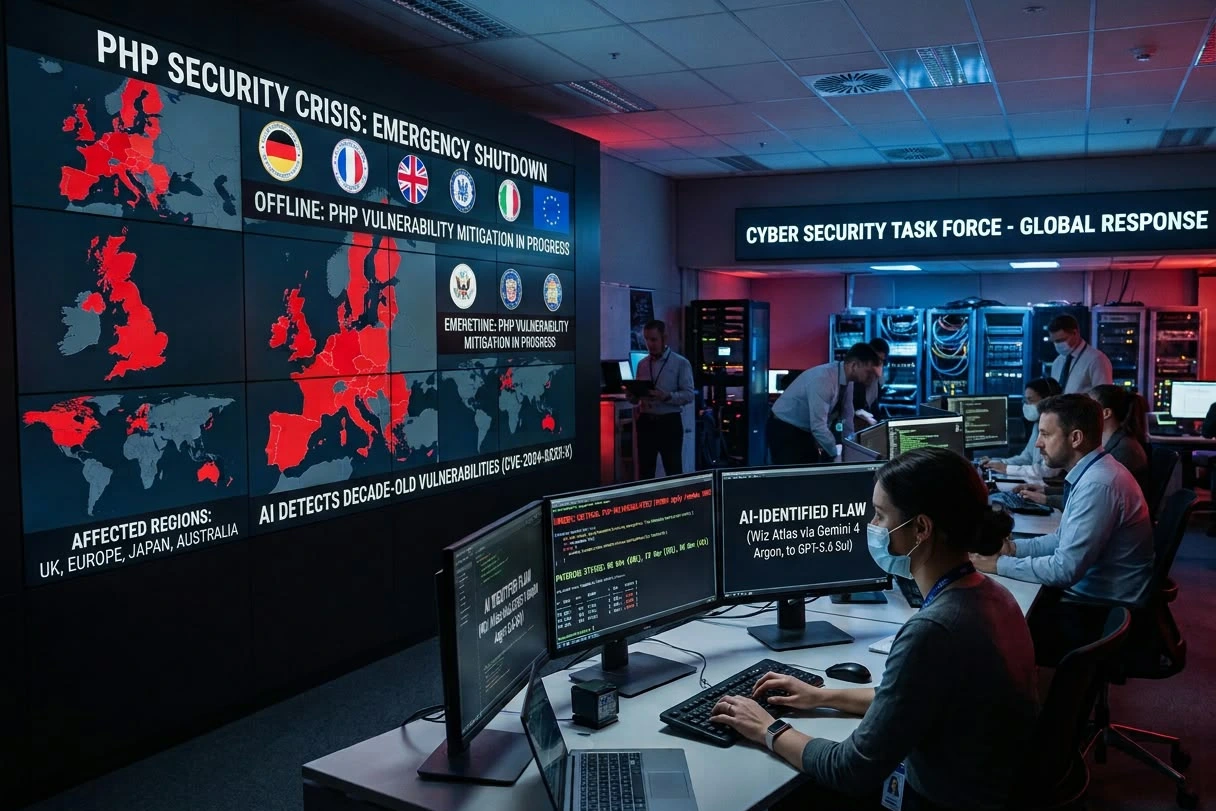 Critical PHP security flaws raise concerns about government website security worldwide