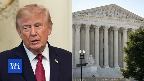 The US Supreme Court building in Washington, D.C., where justices will review the Trump mandatory detention policy for immigrants