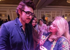 Falak Zehra in a Quick Chat with Ahsan Khan at Indus Hospital Houston Gala